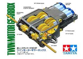 Tamiya 70097 Twin-Motor Gearbox Kit box front